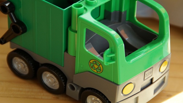 Müllwagen Lego